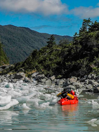 Patagonia en Packraft