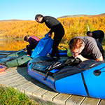 Karasjok-Alta a pie y packraft