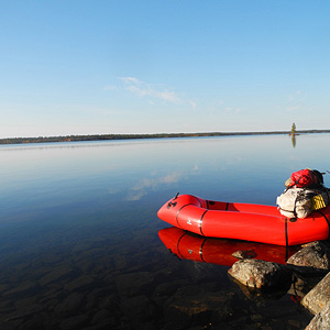 Wilderness de vatsari en packraft