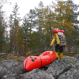 Wilderness de vatsari en packraft