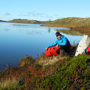 Wilderness de vatsari en packraft