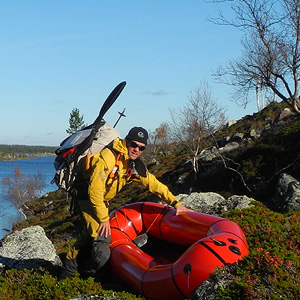 Wilderness de vatsari en packraft