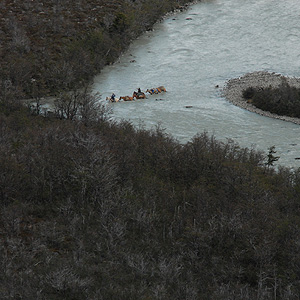 Hielo Patagónico Norte: este-oeste