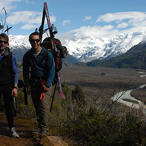 Hielo Patagónico Norte: este-oeste