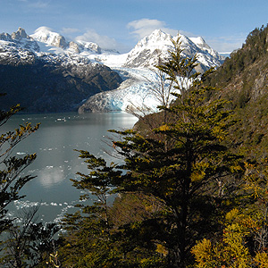 Hielo Patagónico Norte: este-oeste