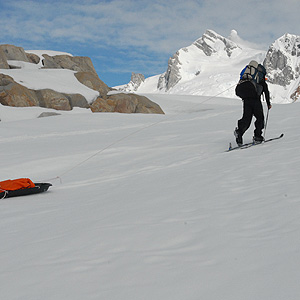 Hielo Patagónico Norte: este-oeste