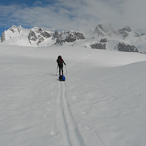 Hielo Patagónico Norte: este-oeste