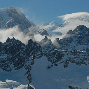 Hielo Patagónico Norte: este-oeste