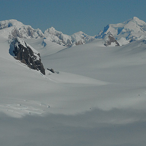 Hielo Patagónico Norte: este-oeste