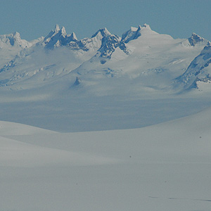 Hielo Patagónico Norte: este-oeste