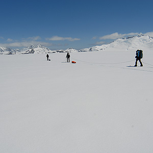 Hielo Patagónico Norte: este-oeste