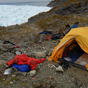 Hielo Patagónico Norte: este-oeste