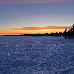 Inari solitario sur norte