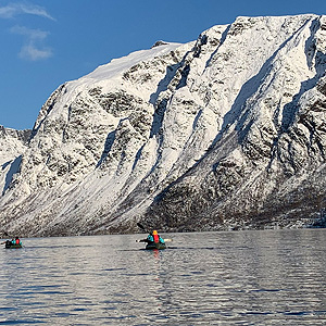 Travesía del lago Inari