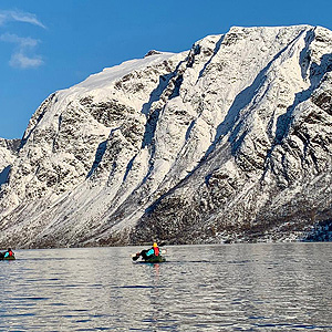 Travesía del lago Inari