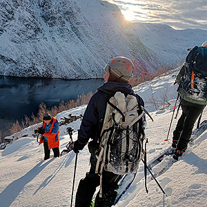 Travesía del lago Inari