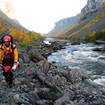 Karasjok-Alta a pie y packraft