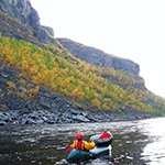 Karasjok-Alta a pie y packraft