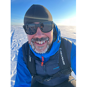 Travesía curso lago Inari, marzo