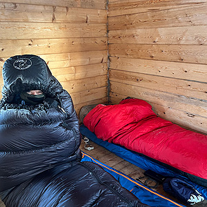Travesía curso lago Inari, marzo
