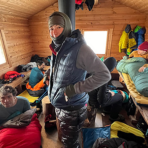 Travesía curso lago Inari, marzo