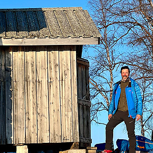 Travesía curso lago Inari, marzo