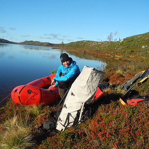 Wilderness de vatsari en packraft