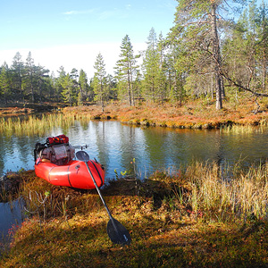 Wilderness de vatsari en packraft