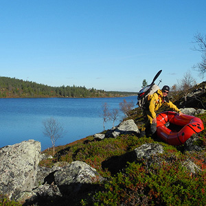 Wilderness de vatsari en packraft