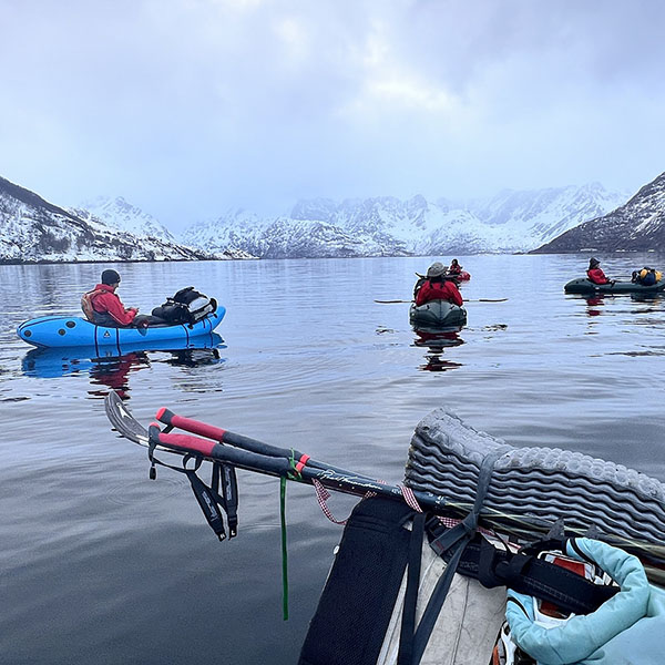 Winter Packraft