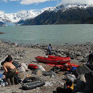 Hielo Patagónico Norte: este-oeste