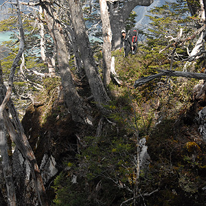 Hielo Patagónico Norte: este-oeste