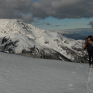 Hielo Patagónico Norte: este-oeste