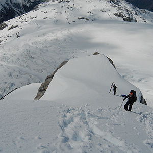 Hielo Patagónico Norte: este-oeste