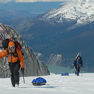 Hielo Patagónico Norte: este-oeste