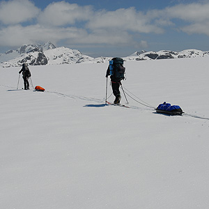 Hielo Patagónico Norte: este-oeste