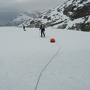 Hielo Patagónico Norte: este-oeste