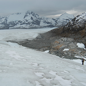 Hielo Patagónico Norte: este-oeste