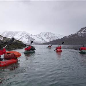 Winter Packraft