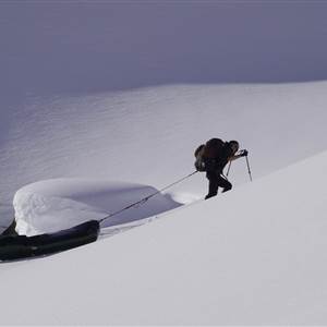 Winter Packraft