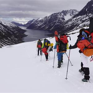 Winter Packraft