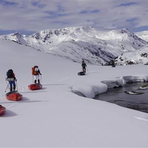 Winter Packraft