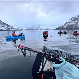 Winter Packraft