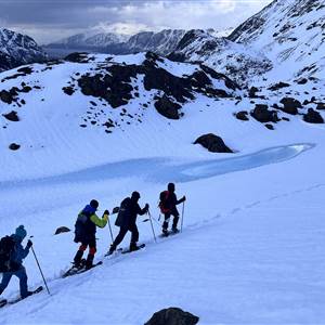 Winter Packraft
