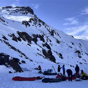 Winter Packraft