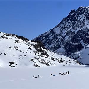 Winter Packraft