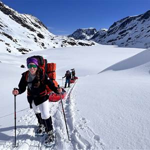 Winter Packraft