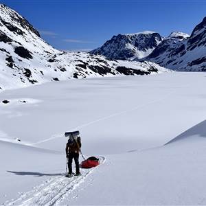 Winter Packraft