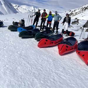 Winter Packraft