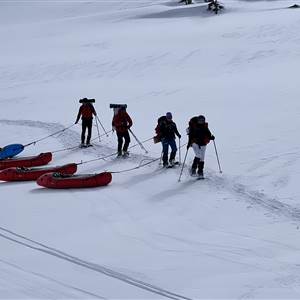 Winter Packraft